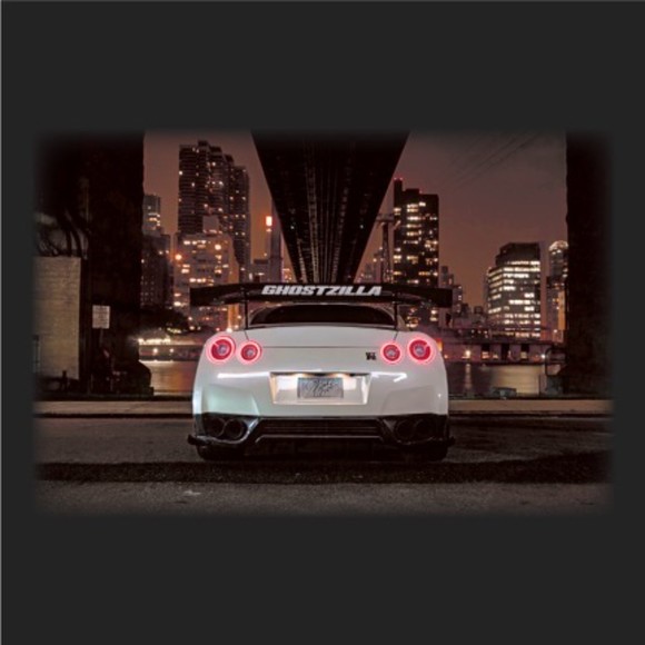Custom Nissan GT-R Black Edition T-Shirt NWT - Picture 2 of 3